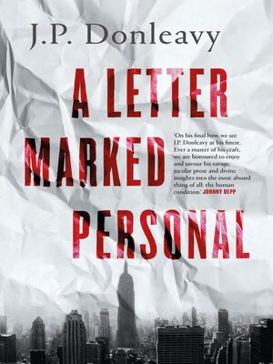 cover image of A Letter Marked Personal